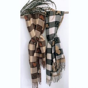 Mickey Plaid Scarf/Shawl